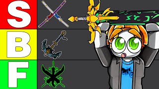 I Ranked EVERY Sword in Blox Fruits!