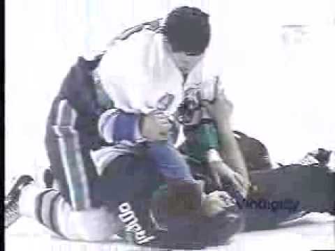 Feb 5 1997 Los Angeles Kings vs San Jose Sharks Mini-Brawl