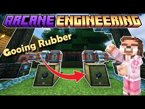 Turning Trees Into Magic Rubber! - Create Arcane Engineering Episode 5