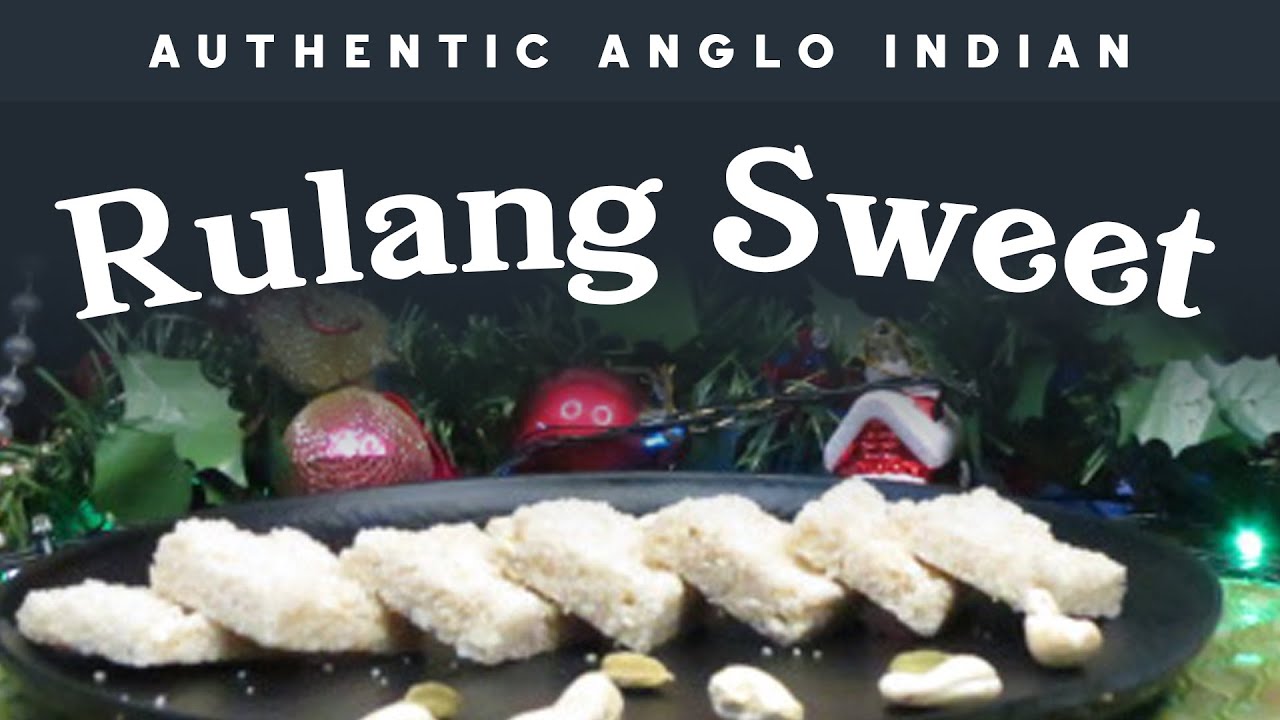Anglo-Indian Rulang Sweet (Semolina Halwa Fudge)