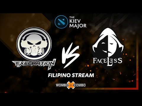 Execration vs Faceless kiev major SEA qualifier