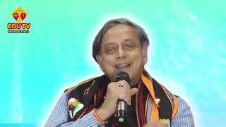 “A delightfully eloquent reply by Dr  Shashi Tharoor to a young lady’s question 🎙️ #EduTV #ShashiTh