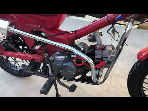 Honda CT110 with Lifan 125 conversion