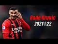Rade Krunić| Ac Milan➤Goals, Pass & Tackles⚈ 2021\22