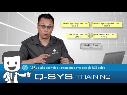 Q-SYS Level One Training  |  USB Bridging