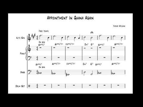 Jackie McLean  - Appointment in Ghana again (Transcription)