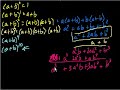 Binomial Theorem (part 1) Video Tutorial