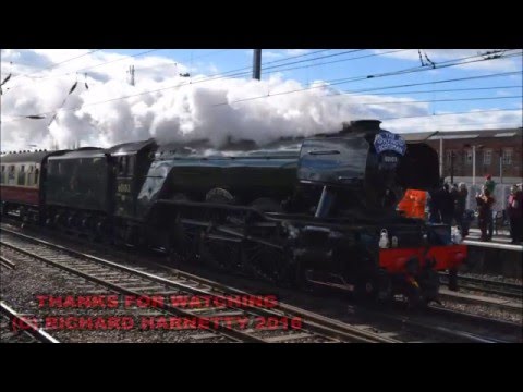 60103 Flying Scotsman 1Z60 The Inaugural Run Thursday 25th February 2016