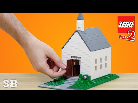 Building a Small Chapel for the LEGO City! (ep 2)