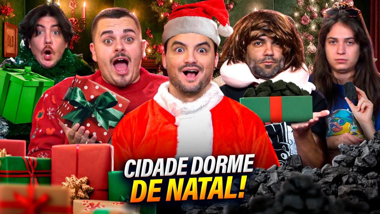 CIDADE DORME de NATAL - Há um ninja entre nós