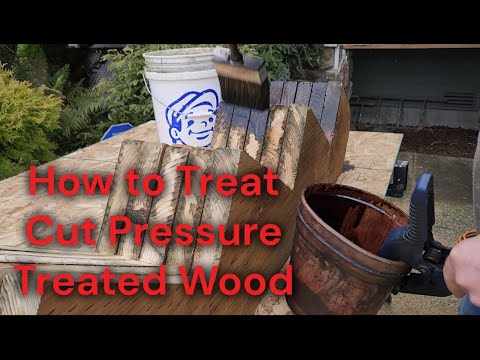 How to Treat Cut Ends of Pressure Treated Wood