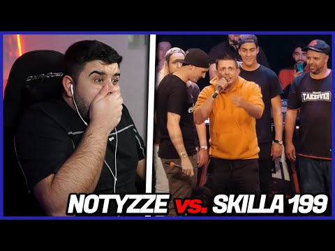 ER WIRD KOMPLETT ZERSTÖRT !! 😱🔥 NOTYZZE vs. SKILLA 199 - Takeover Freestylemania | Reaction