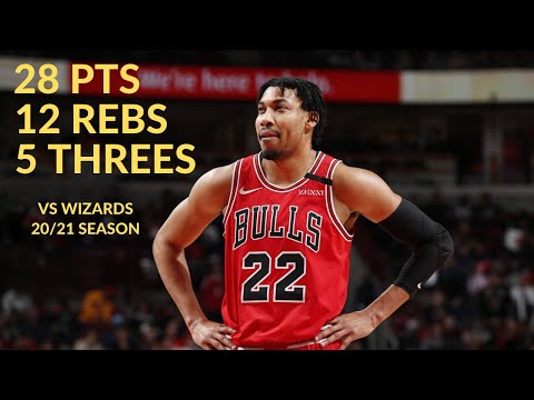 Otto Porter Jr 28 Pts 5 Threes 12 Rebs Highlights vs Washington Wizards | NBA 20/21 Season