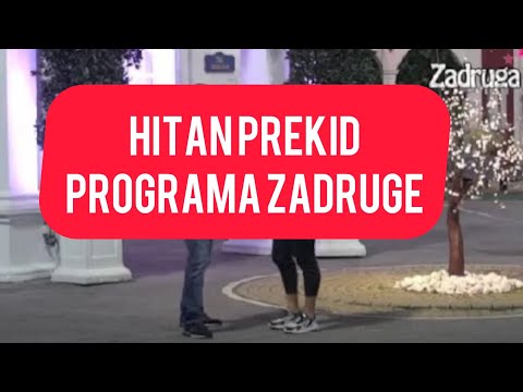 HITAN PREKID PROGRAMA ZADRUGE: JEZIVA SVADJA zatresla imanje! OVOME SE NIKO NIJE NADAO