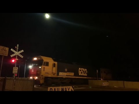 G522 & BL28 On 9151 Broad Gauge Grain Train At Bannockburn (19/1/2022)