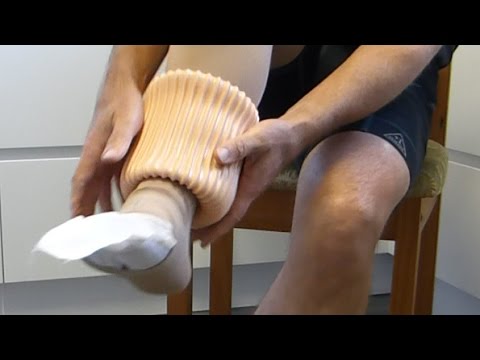 How to use Sigvaris Doff n Donner with full length stocking