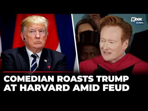 'I'm Confident': Comedian Conan O'Brien Mocks Trump At Harvard Event Amid Trump Vs School Tussle