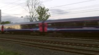 preview picture of video 'Golborne 9.5.2014 - WCRC 37706 & 47580 - First Great Western stock move'