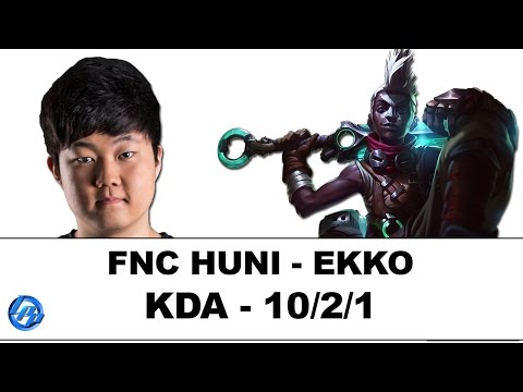 Fnatic Huni - Ekko vs Hecarim - EUW SoloQ