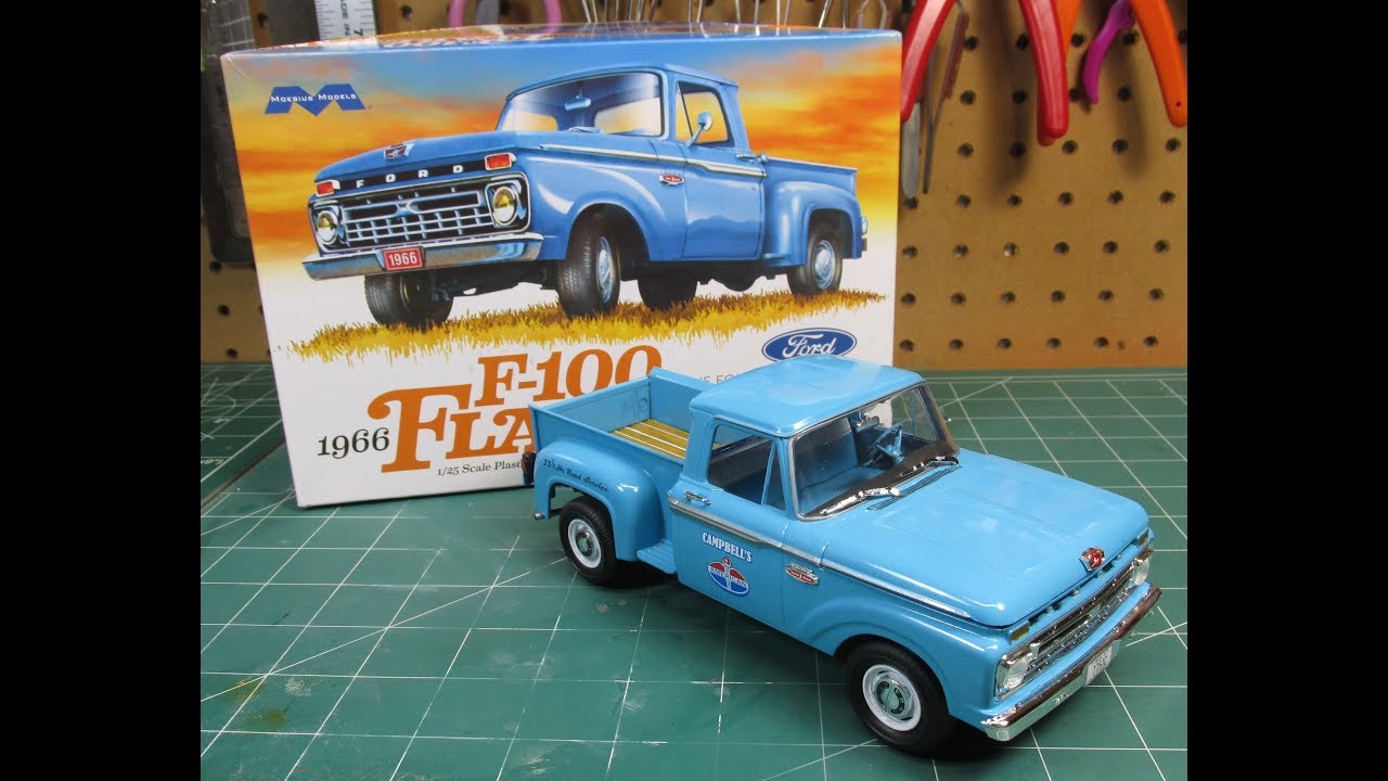 1966 Ford F-100 Flareside Pickup (1/25) (fs)
