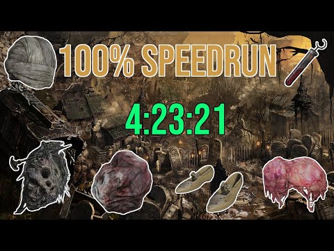 Glitchless 100% Speedrun 4:23:21 - Bloodborne
