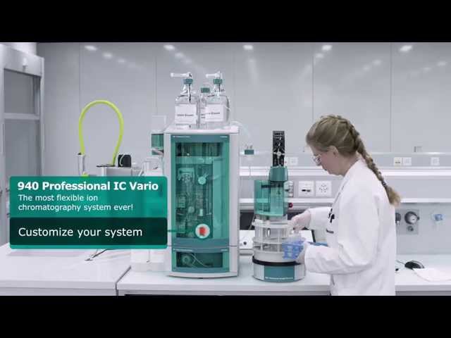 Cromatografia iónica de alta precisão facilitada
