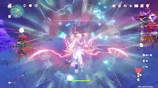 原神　無言で少しプレイ