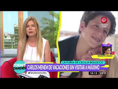 Cecilia Bolocco vs Carlos Menem: Vacaciones y escándalo