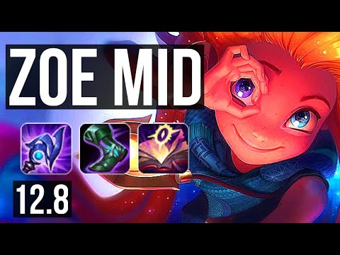 ZOE vs WUKONG (MID) | 8/0/2, 900+ games, Legendary | EUW Master | 12.8