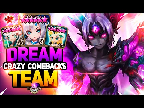 THIS TEAM IS INSANE! SHIZUKA + CRAZY LD NAT5's - Summoners War