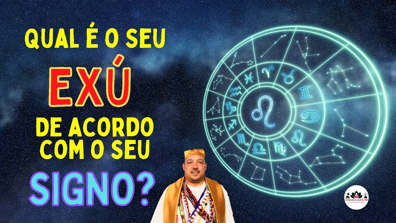 DESCUBRA QUAL É O SEU EXÚ PELO SEU SIGNO.