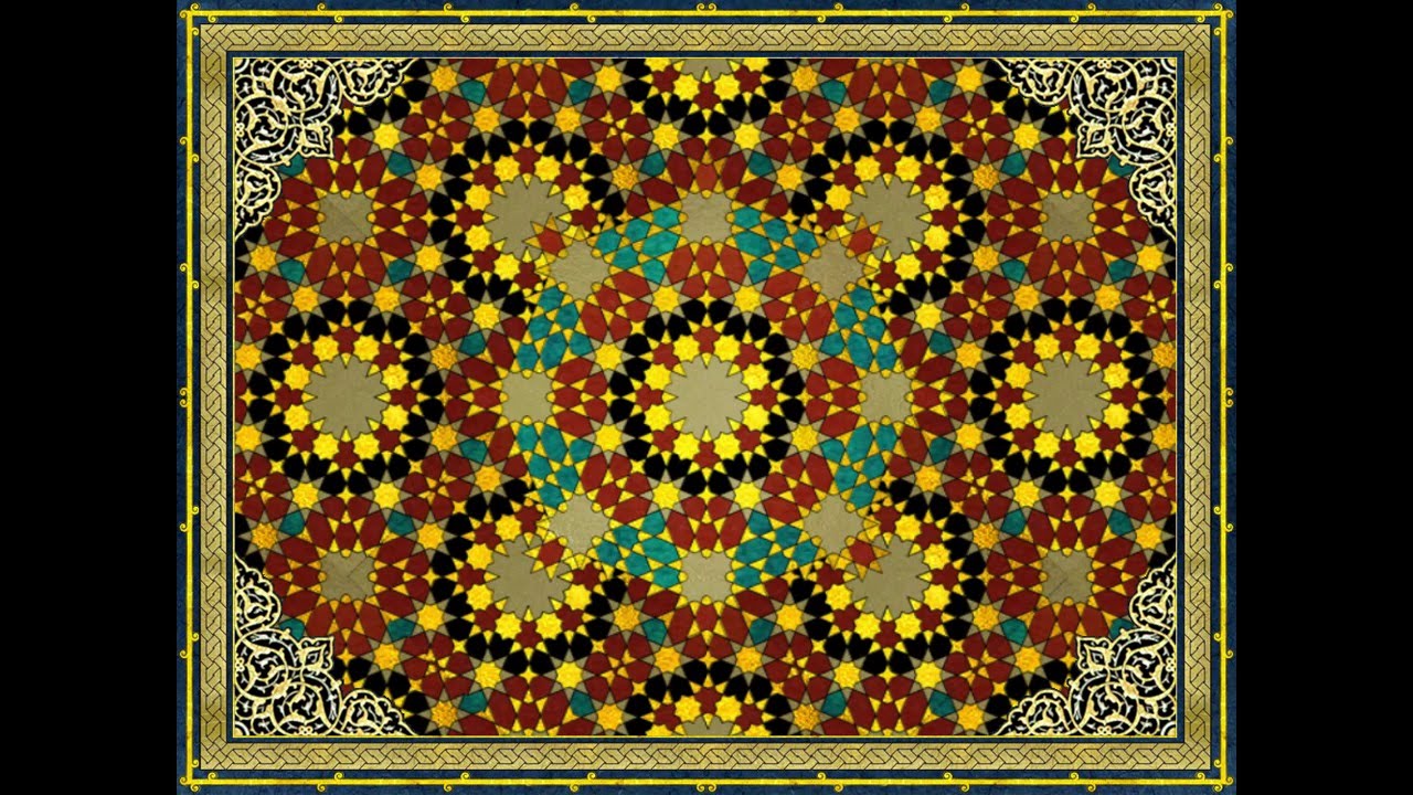 Constructing four fold Geometric Patterns correctly – using the traditional method