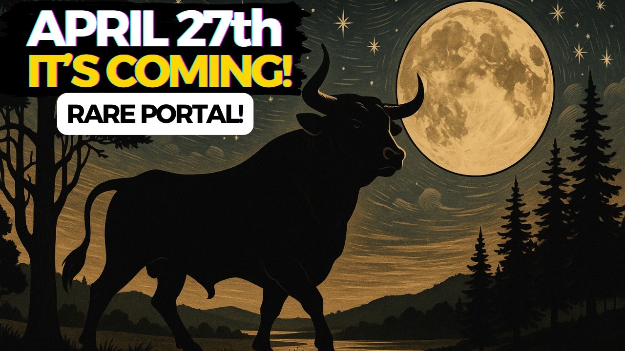 🚨 April 27 New Moon in Taurus | Enter the Manifestation Portal 🌑