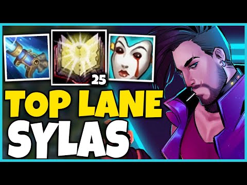 HOW TO WIN EVERY GAME BRONZE+ WITH SYLAS TOP IN SEASON 10 - League of Legends