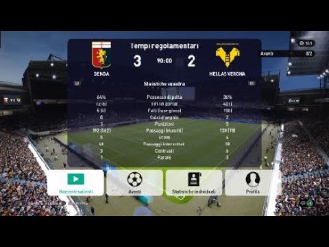 #5Legend| Youth Leaugue| Genoa - Verona 3-2 |