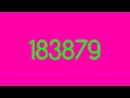 Colorful Numbers 1 To 1 Million Version 3