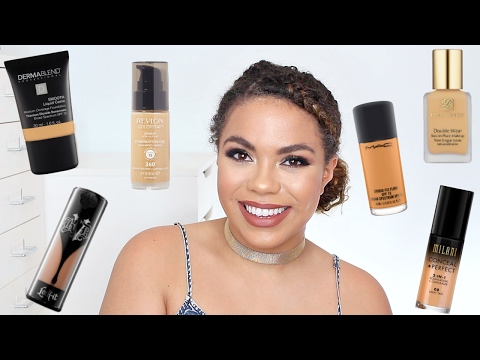 Best Full Coverage Foundations for Oily Skin! | samantha jane Video