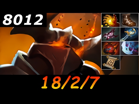 Dota 2 Chaos Knight 8012 MMR 18/2/7 (Kills/Deaths/Assists) Ranked Full Gameplay