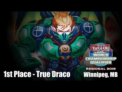 YU-GI-OH! 1st Place Winnipeg Regionals Ronnie Keeper True Draco