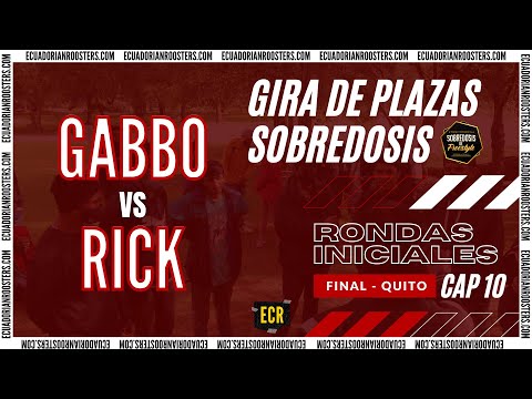 #Gabbo vs #Rick | FINAL "Gira de Plazas" Sobredosis | by: #ECR Freestyle Ecuatoriano | Cap. 10