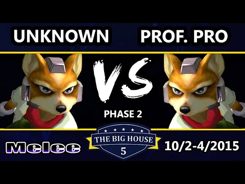 The Big House 5 - Ryan Ford (Fox) Vs. Professor Pro (Fox) - Pools Round 2 - SSBM
