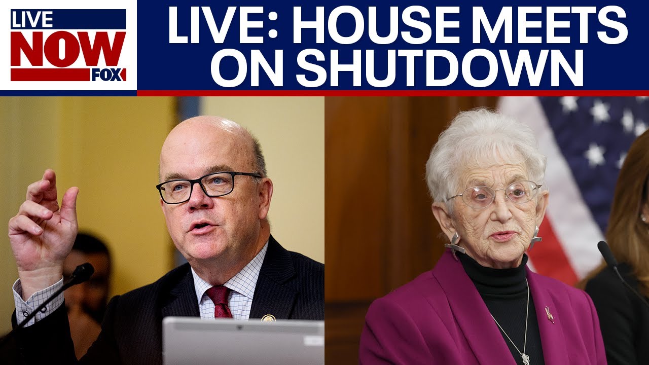 LIVE: House debates ending government shutdown