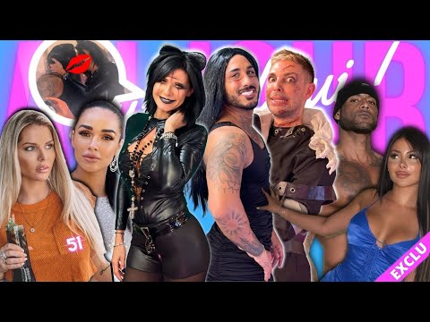 AJA51 HALLOWEEN - Nathalie & Vivian s’embrassent, Booba & Maéva, Jazz & Laurent, Départ de Jessica