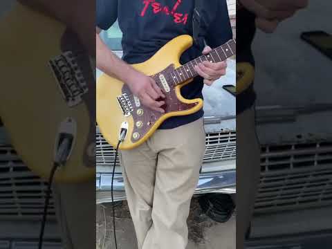 Thumbnail for Rare Vintage 1962 Fender Stratocaster and Vintage 1961 Impala #vintageguitar #vintagecar #blues by Car