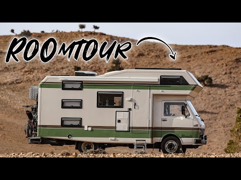 Der perfekte Family Camper! 40 Jahre altes Wohnmobil komplett neu aufgebaut! Roomtour