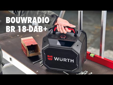 Accu bouwradio M Cube BR 18-DAB+