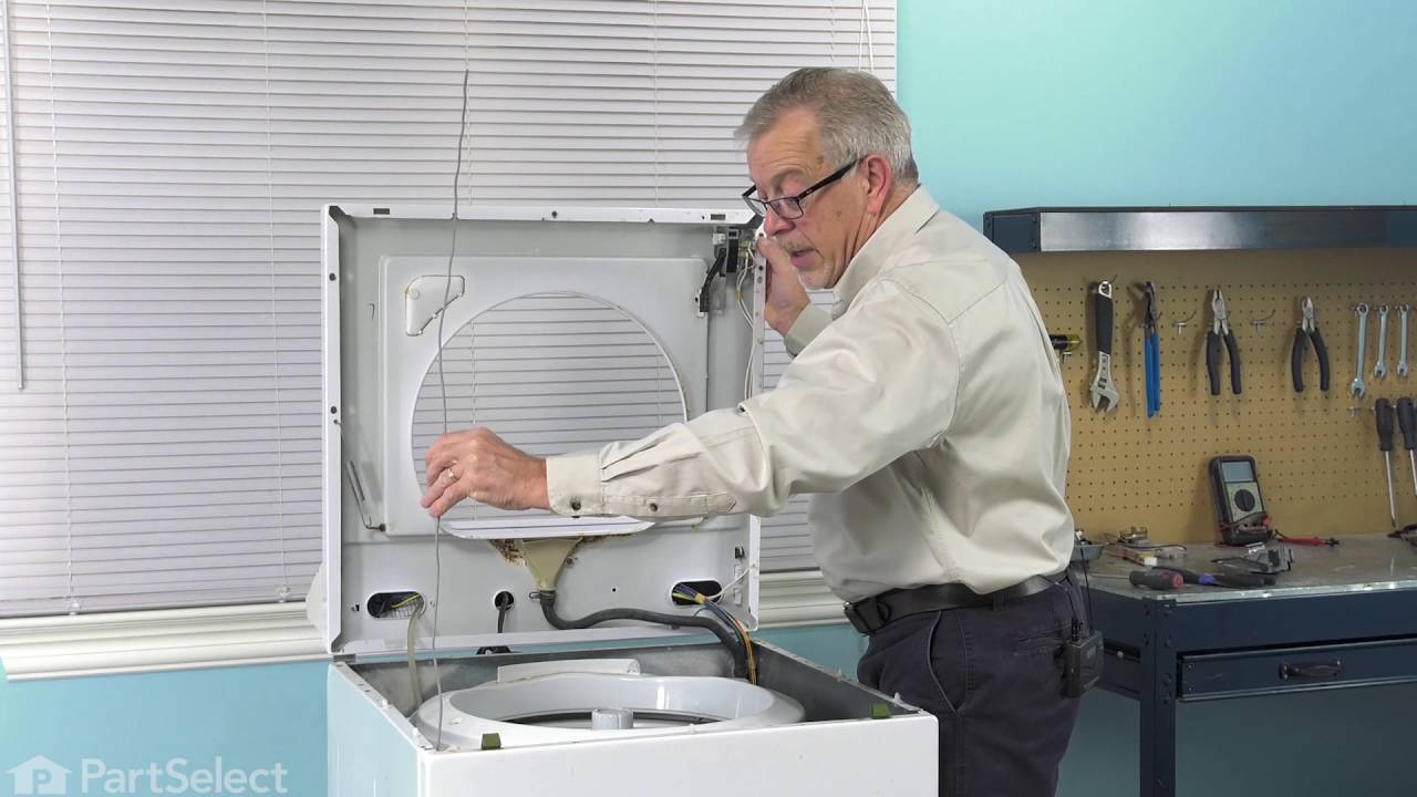 Replacing the Washer Lid Lock with External Safety Switch