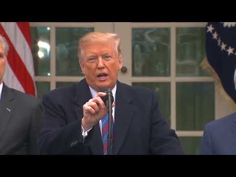 RAW Trump makes it clear can Declare National Emergency to Secure USA Mexico Border 1/4/19 Video