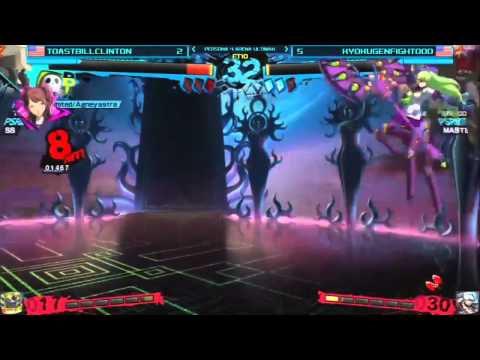 P4AU *Netplay*: ToastBillClinton(Kanji) vs. Kyokugenfightooo(Labrys)FT10 Exhibition