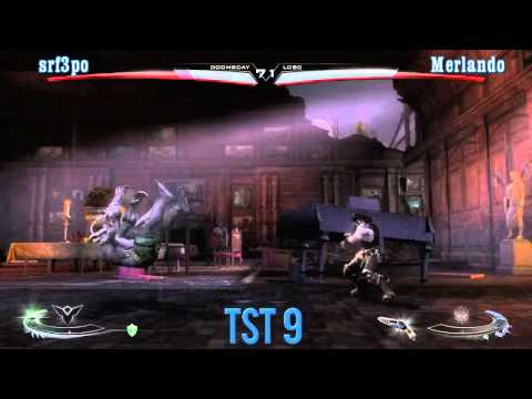 TST9   Injustice   Grand Finals   srf3po vs Merlando
